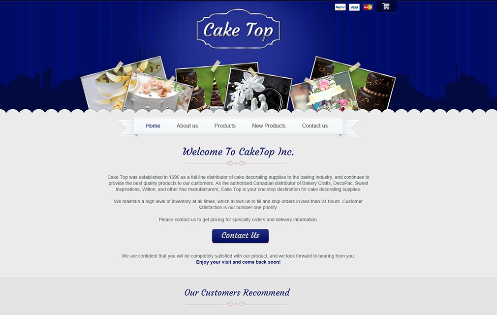 Cake Top - WebAssistStudio