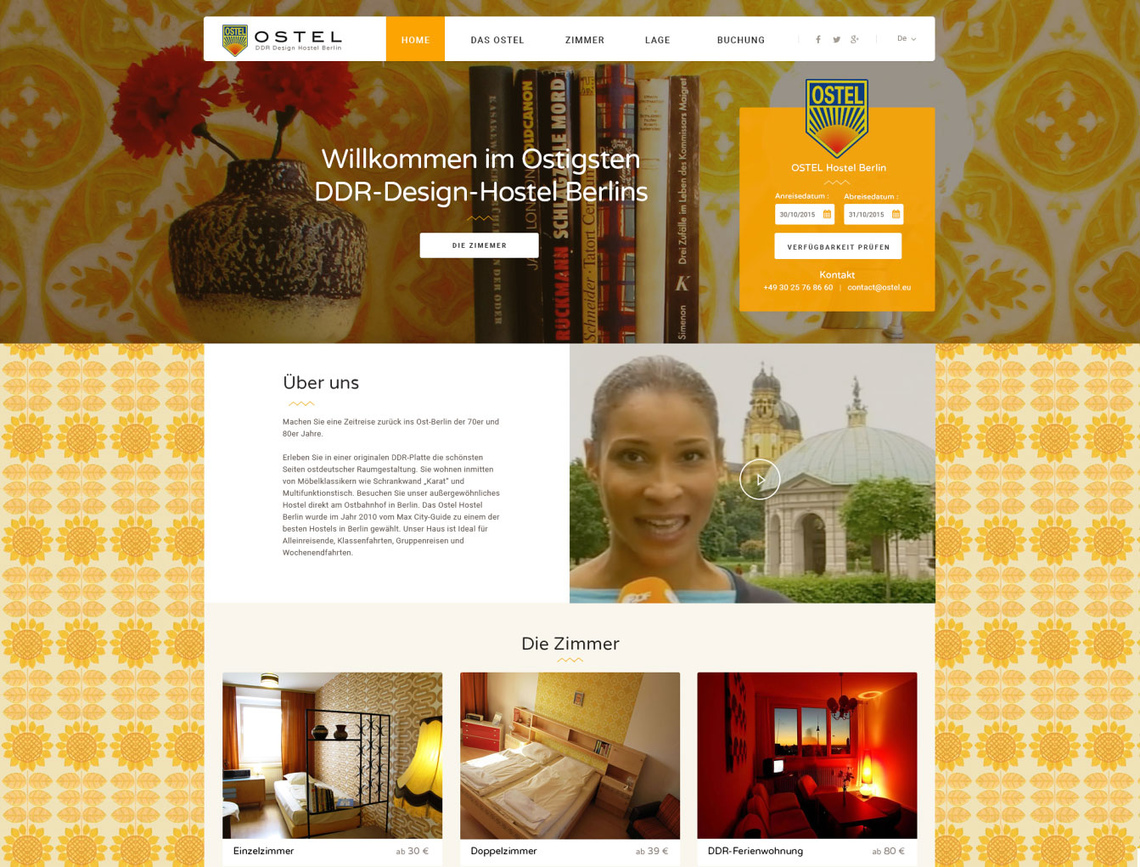 Ostel Hostel Berlin - WebAssistStudio